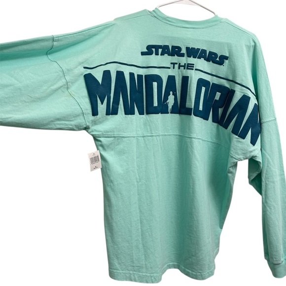 Disney Parks Exclusive Yoda Spirit Jersey The Mandalorian sweatshirt NWT - Picture 9 of 13